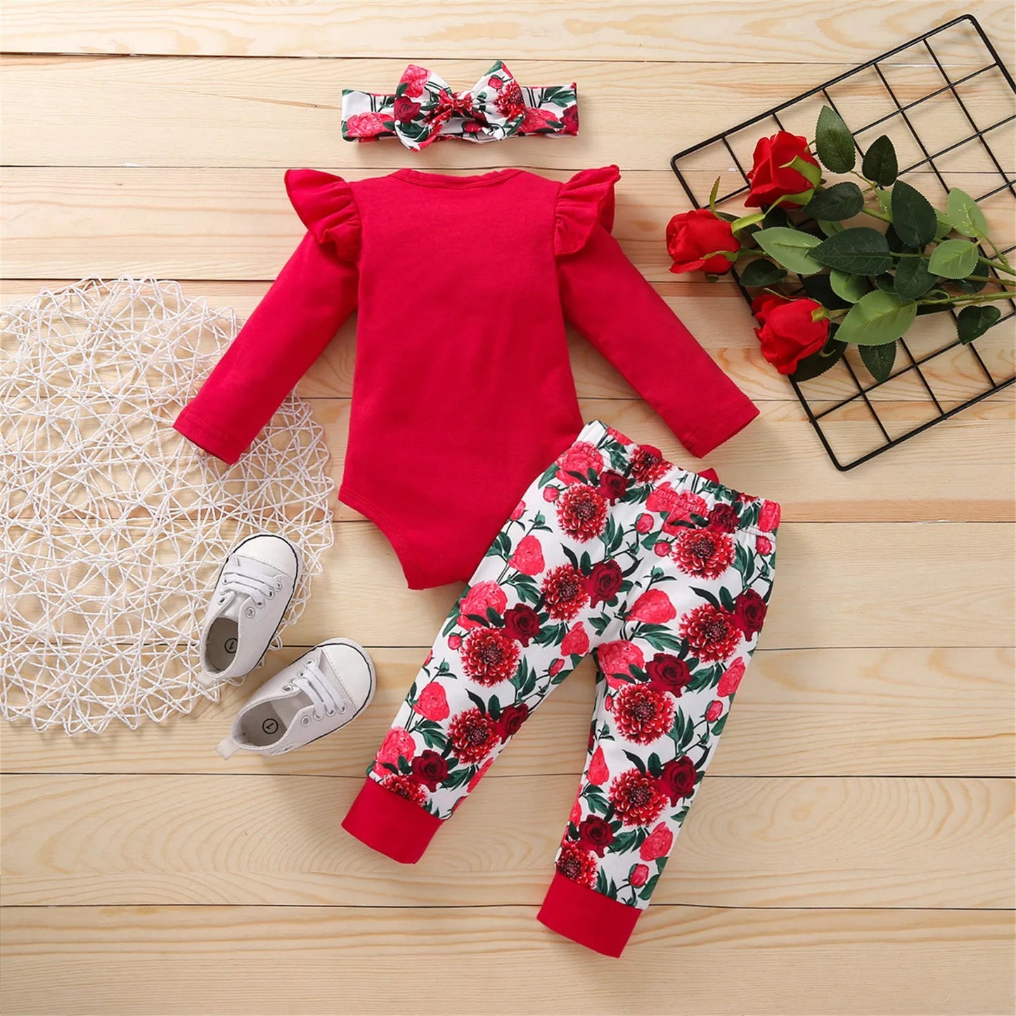 Charming Winter Set for Baby Girls: Cozy Fashion Delights