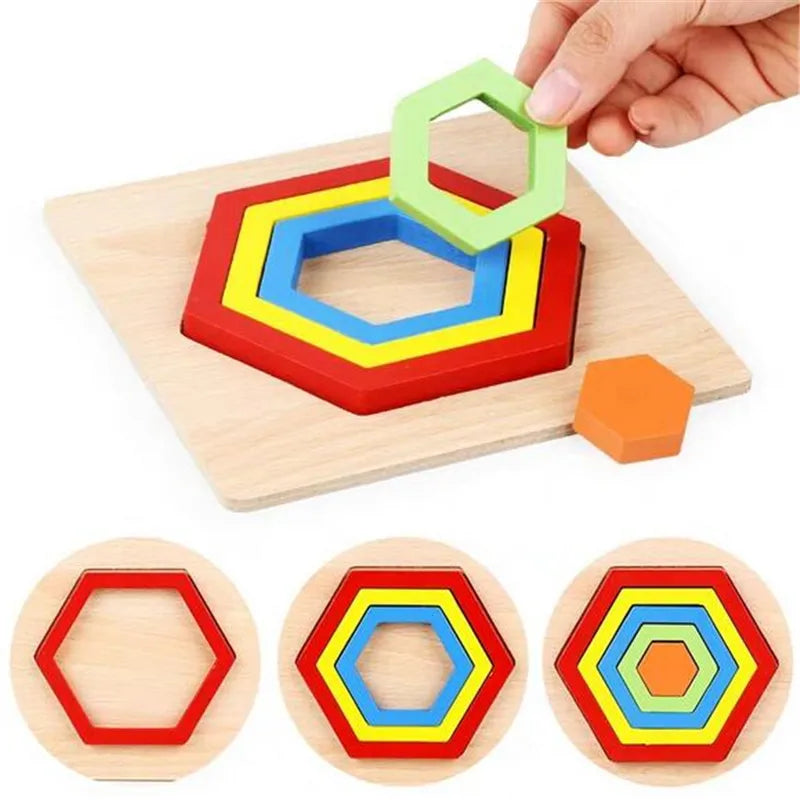 Montessori Wooden Ball Hammer Puzzles: Educational Learning Toy for Kids