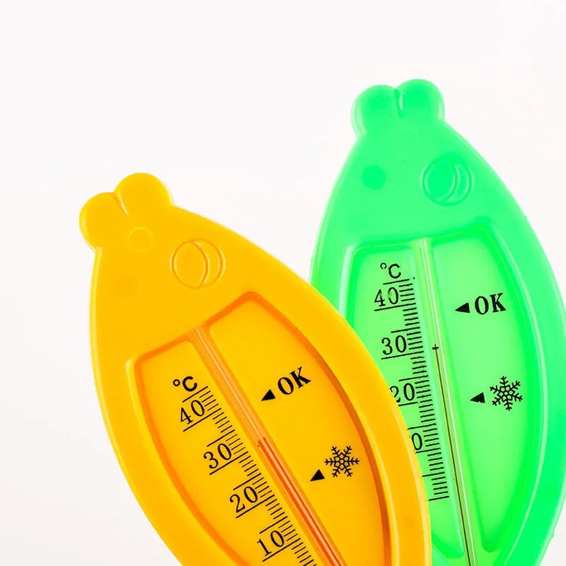Cartoon Fish Baby Bath Thermometer - Fun & Safe Water Temperature Monitor