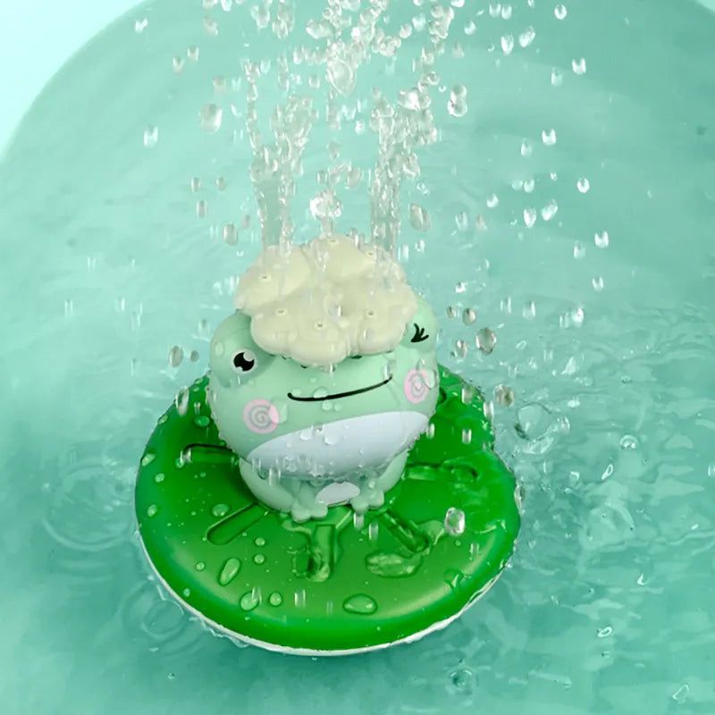 QWZ Water Spraying Frog Bath Toy: Exciting and Safe Bath Toys for Kids