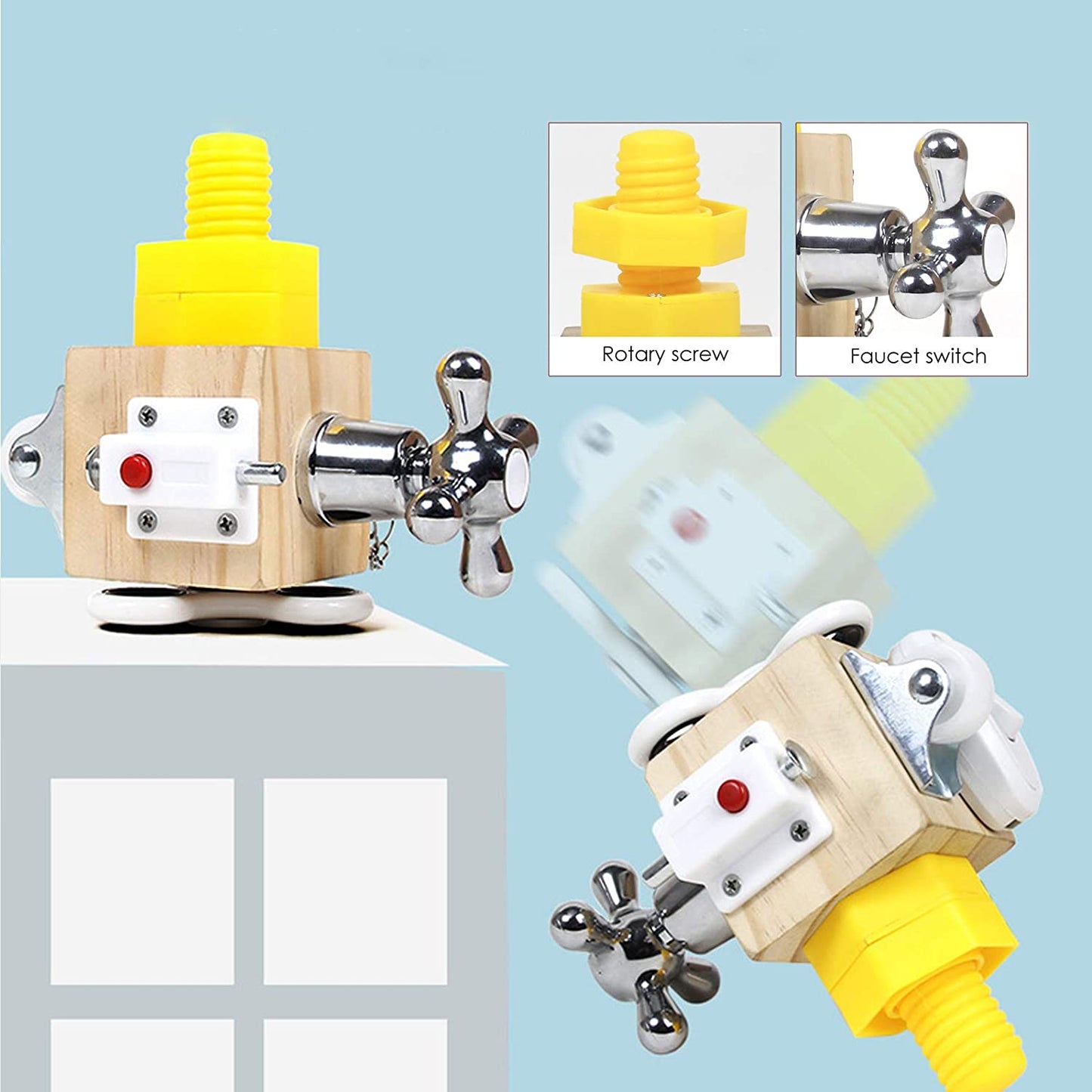 Toymoger Busy Cube - Engaging and Educational Toy for Children