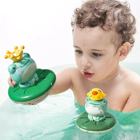 QWZ Water Spraying Frog Bath Toy: Exciting and Safe Bath Toys for Kids