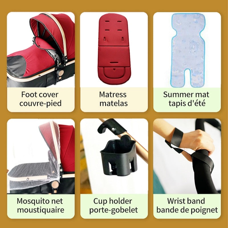 CALUDAN's Luxury Strollers for Your Stylish Parenting Journey