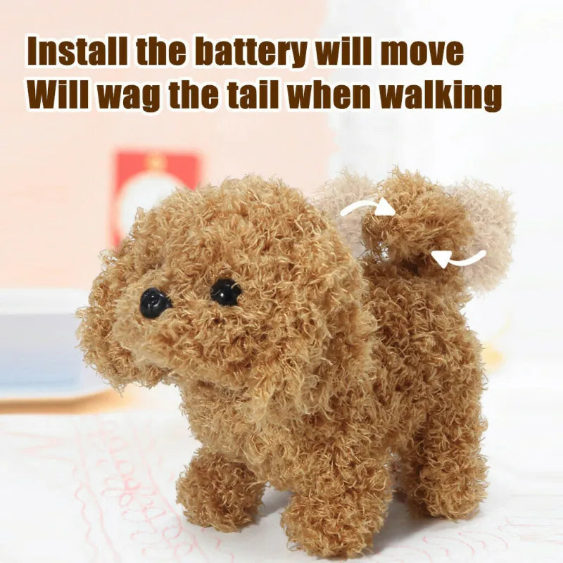Smart Dog Toy: Battery Operated Plush Companion for Kids (Ages 3-6)