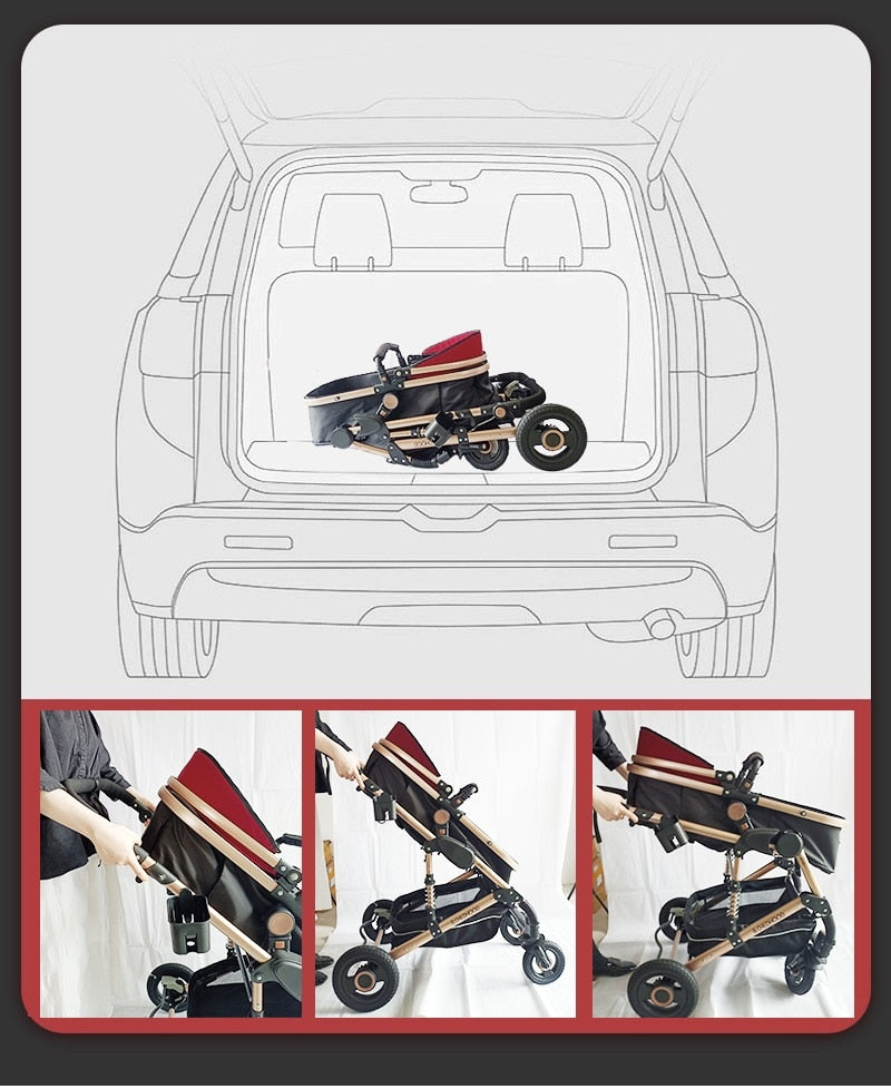 CALUDAN's Luxury Strollers for Your Stylish Parenting Journey