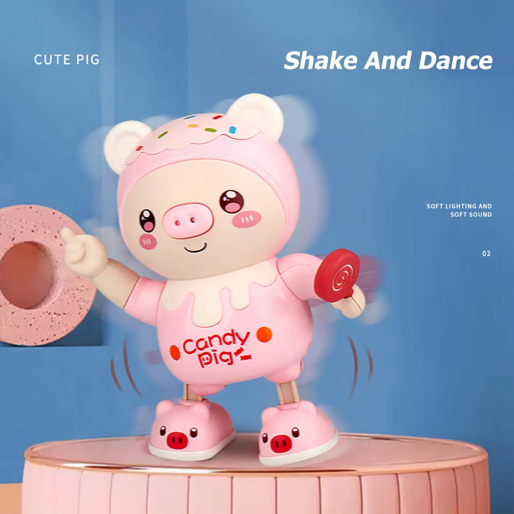 Dancing Robot Pig Toy for Ages 6-12 | Interactive Educational Fun