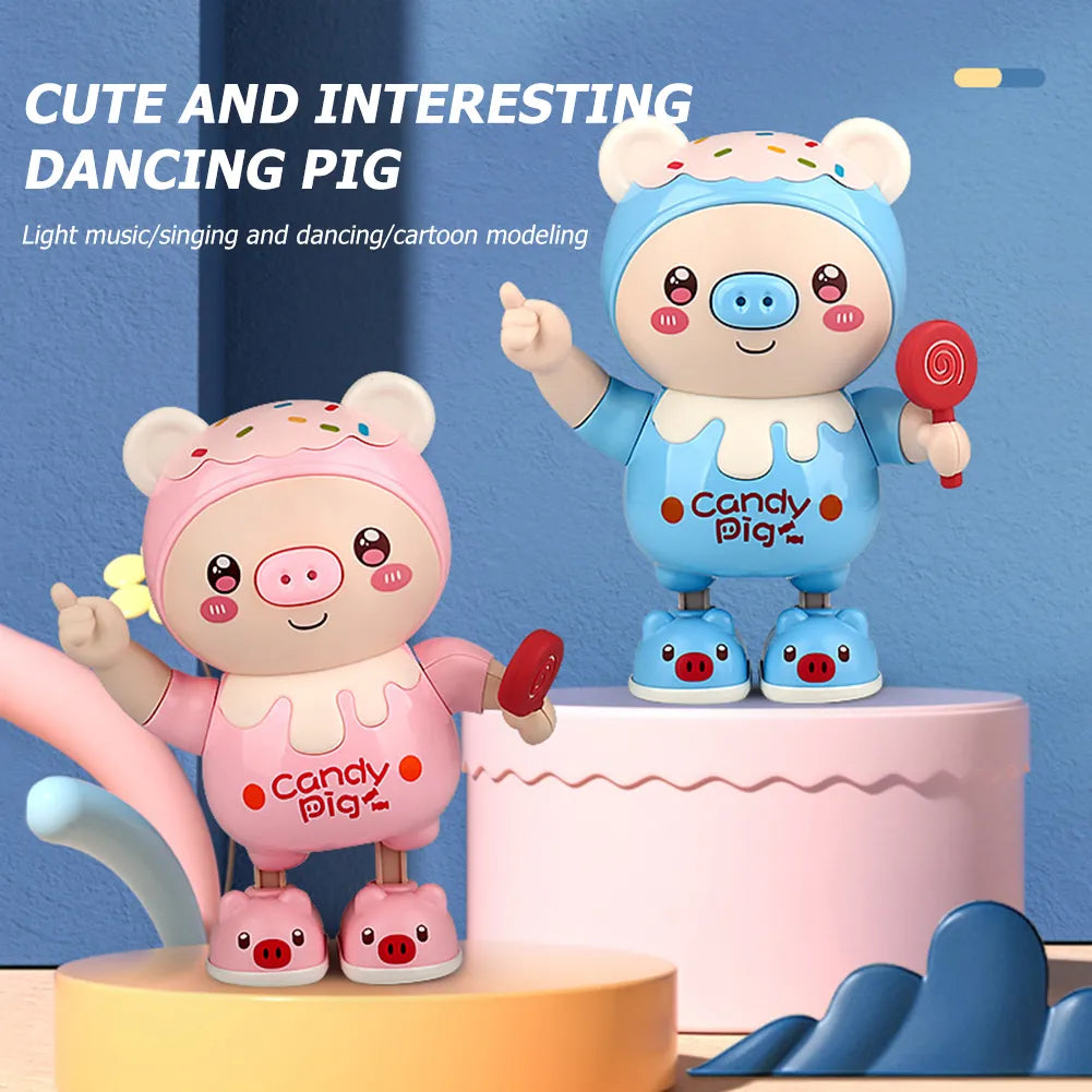 Dancing Robot Pig Toy for Ages 6-12 | Interactive Educational Fun