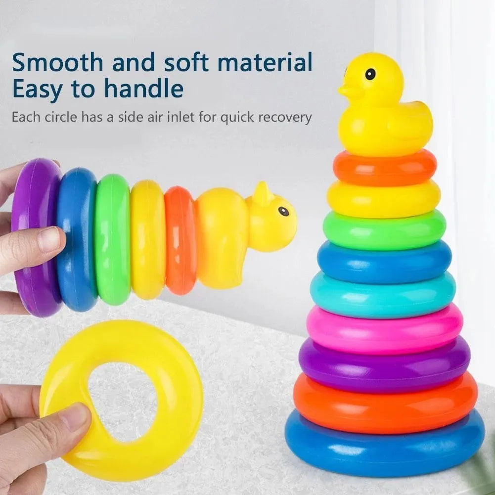 Montessori Baby Toy Rolling Ball Tower: Engaging Developmental Fun
