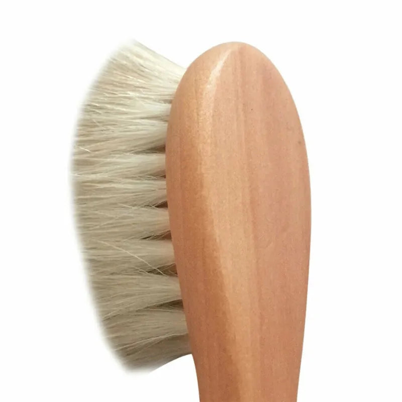 2pcs Wooden Baby Hair Brush and Comb Set - Gentle Baby Bath and Body Care Tools