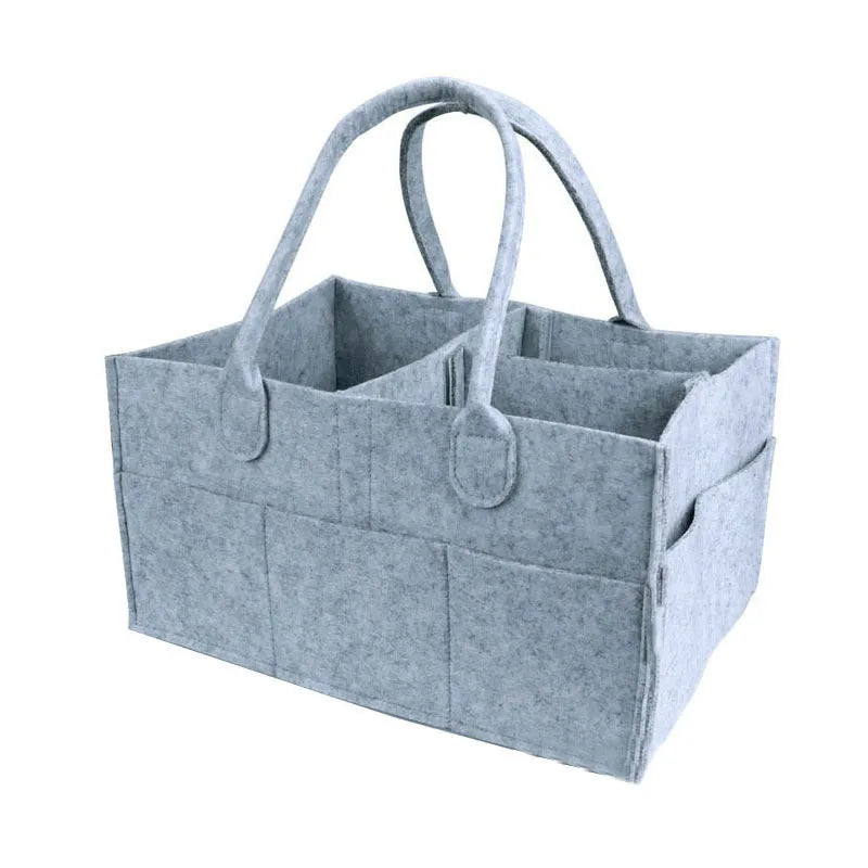 Portable Baby Diaper Caddy Organizer: Perfect for Changing Table, Car, and Nursery Storage