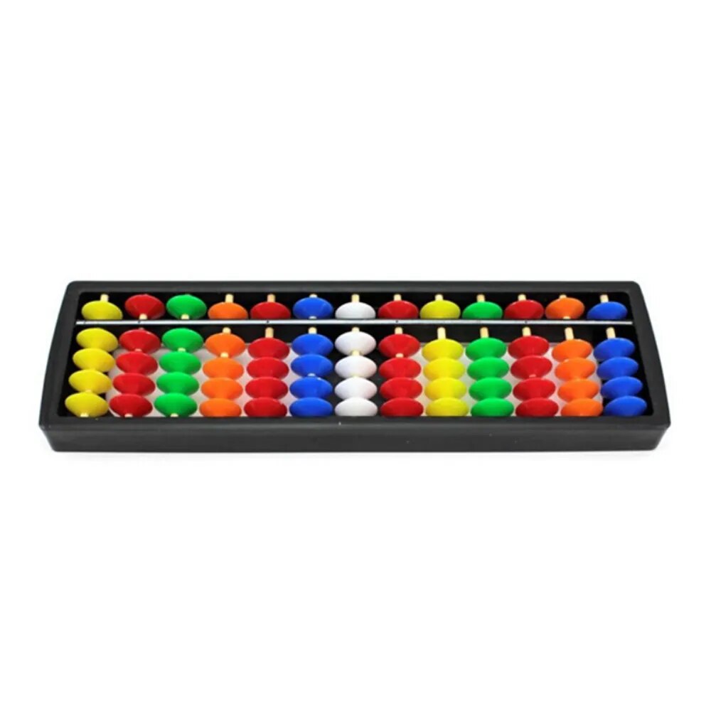 Montessori Arithmetic Soroban Colorful Beads Mathematics Calculate Chinese Abacus Education Toys for Children Learning Maths Toy
