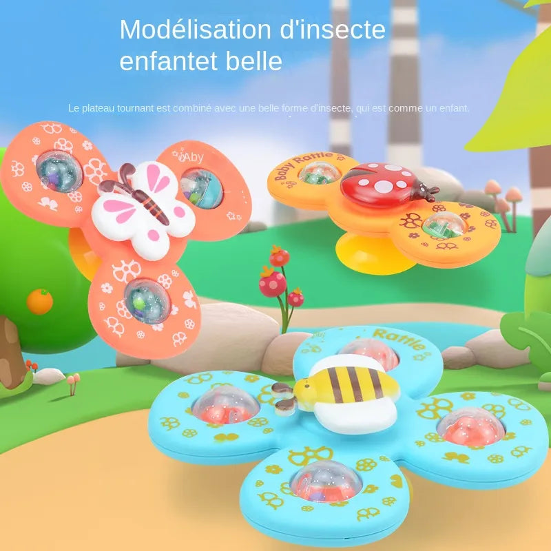 Vibrant Spinner Toy Set: Windmill Cartoon Animal Hand Spinning Toys