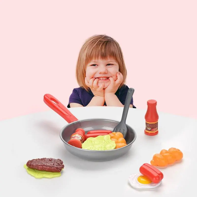 Premium Kitchen Toy Set: Rubber Material, Origin Mainland China