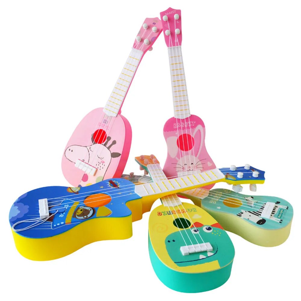 Kids Toy Musical Instrument Baby Toys Ukulele Guitar Montessori Educational Toys Learning Toys for Children Toddler Music Games