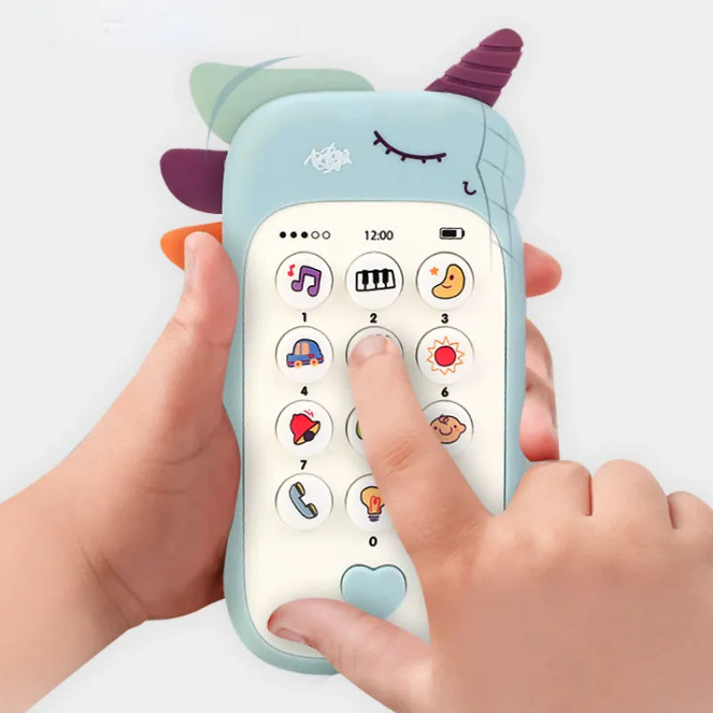 TOYMOGER Unicorn Phone: Educational Toy for Ages 3-6 | Interactive Learning