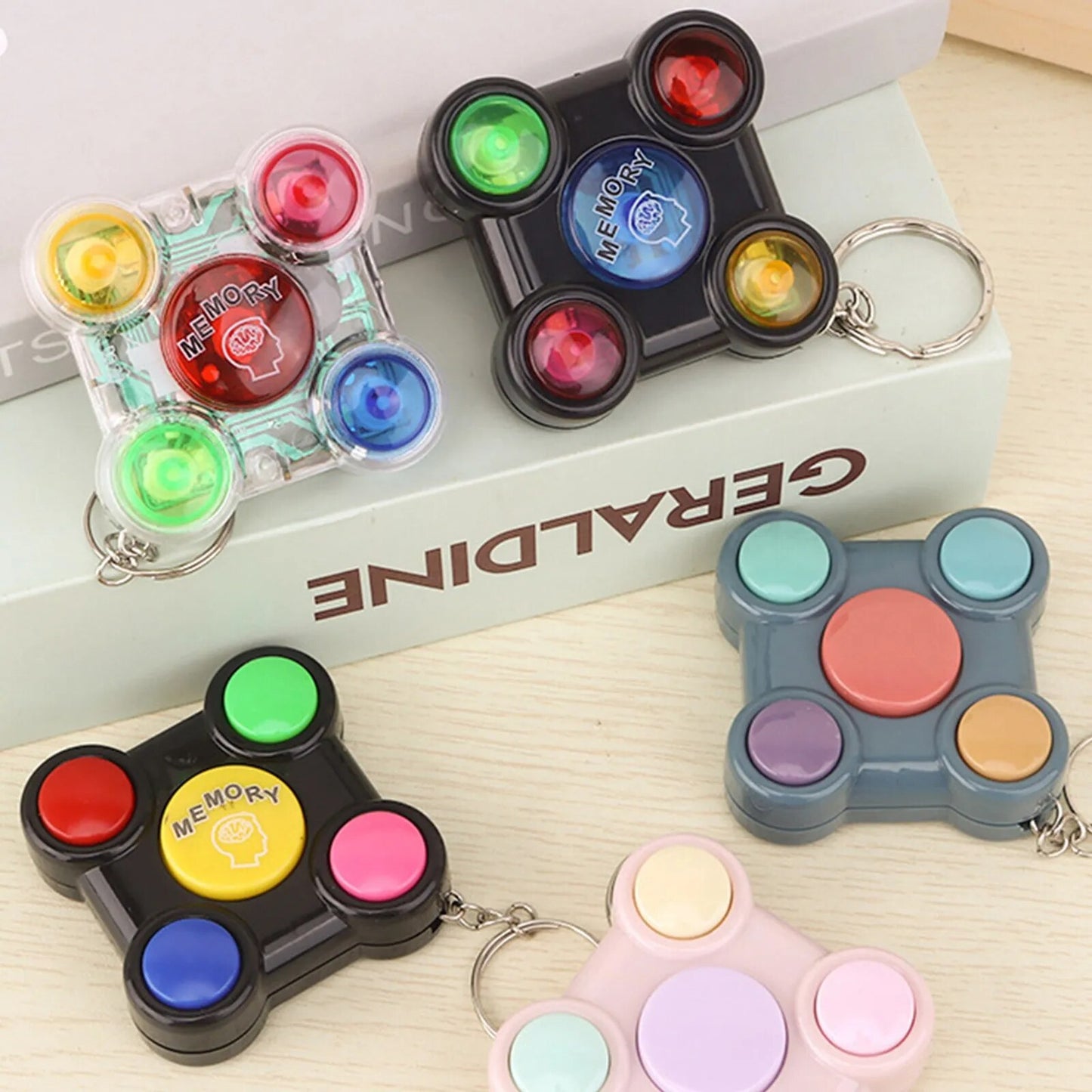 Baby Memory Training Game Luminous Memory Machine New Kids Puzzle Creative Fidget Toys Interactive Montessori Toys Board Game
