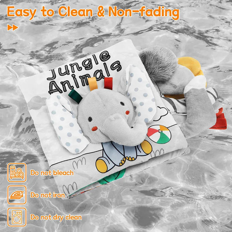 Discover the Joy: QWZ Plush Elephant Toy for Infants and Toddlers