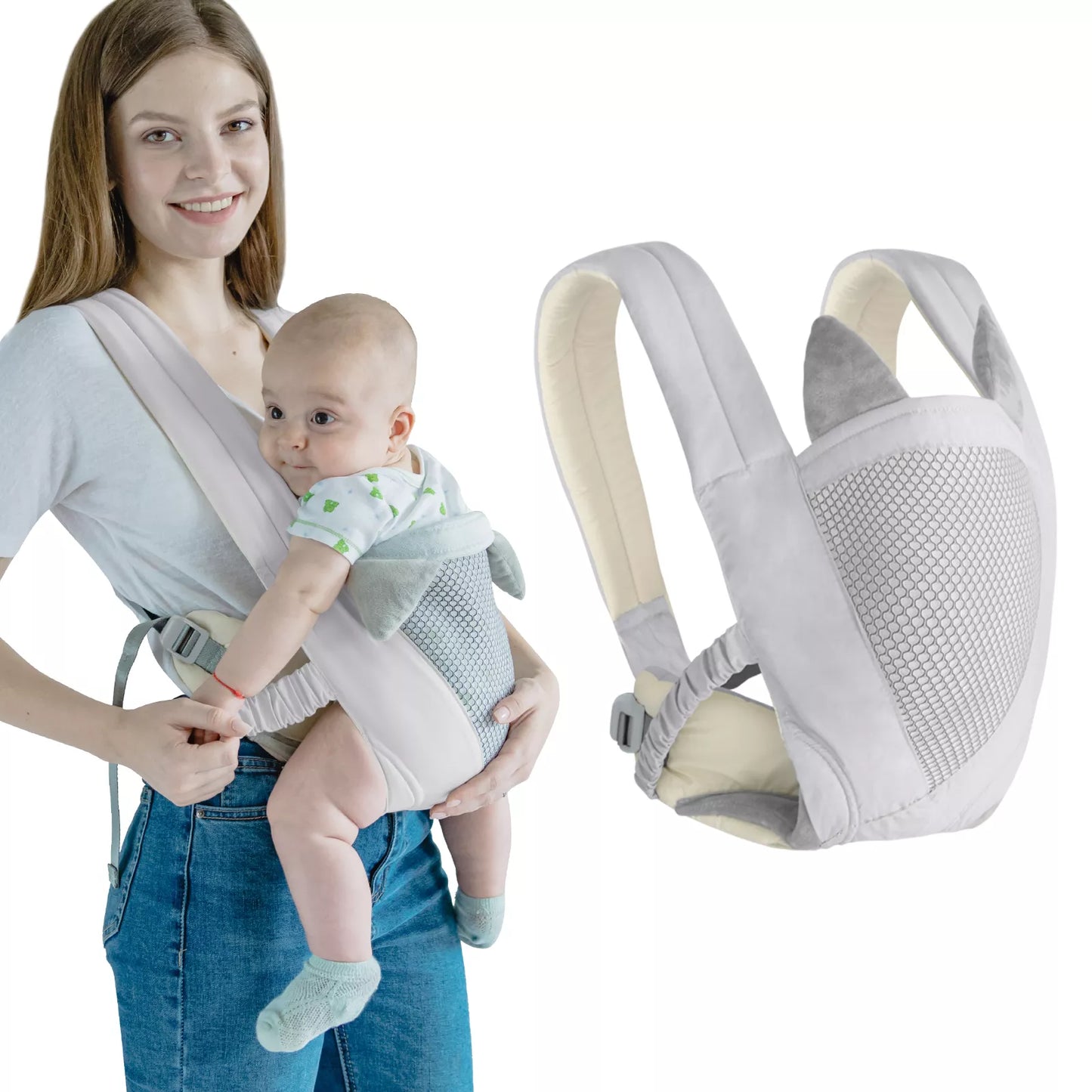 Multifunctional Baby Carrier Sling Wrap - Newborn Kangaroo Backpack, Toddler Outdoor Travel Accessories