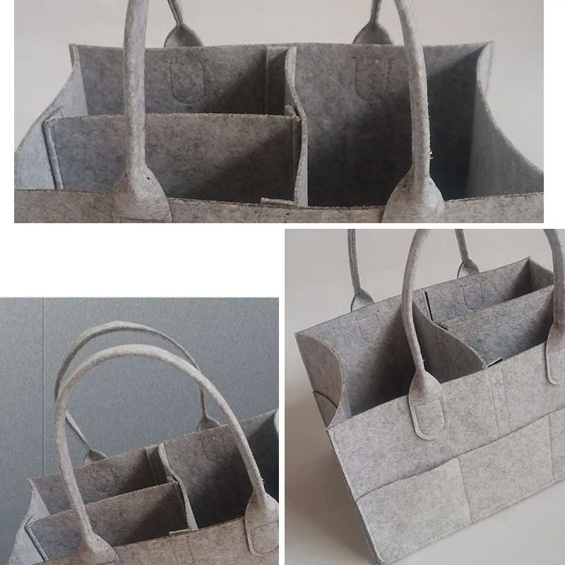 Portable Baby Diaper Caddy Organizer: Perfect for Changing Table, Car, and Nursery Storage