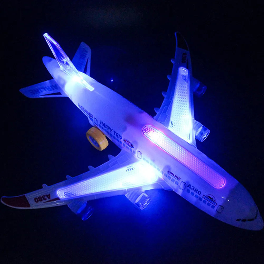 VKTECH Electric Airplane Toy: Educational Model for Kids