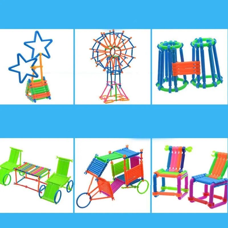 Smart Stick Building Block Toys Kids Puzzle Magic Wand Puzzle Illustration Boys Girls Baby Intelligence Development Gift