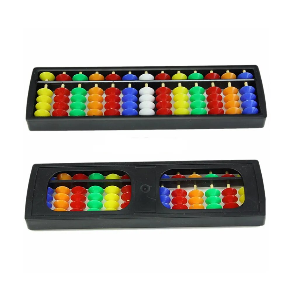 Montessori Arithmetic Soroban Colorful Beads Mathematics Calculate Chinese Abacus Education Toys for Children Learning Maths Toy
