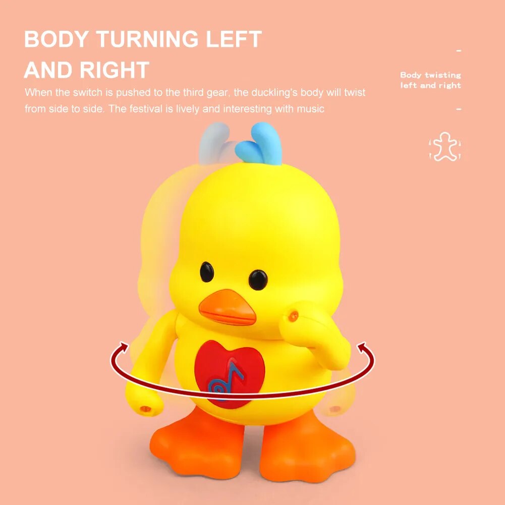 Cartoon Musical Electric Dancing Duck Toy Kids Children Girl Boy Infant Toddler Shower Gifts Children's Day Birthday Gift Toys