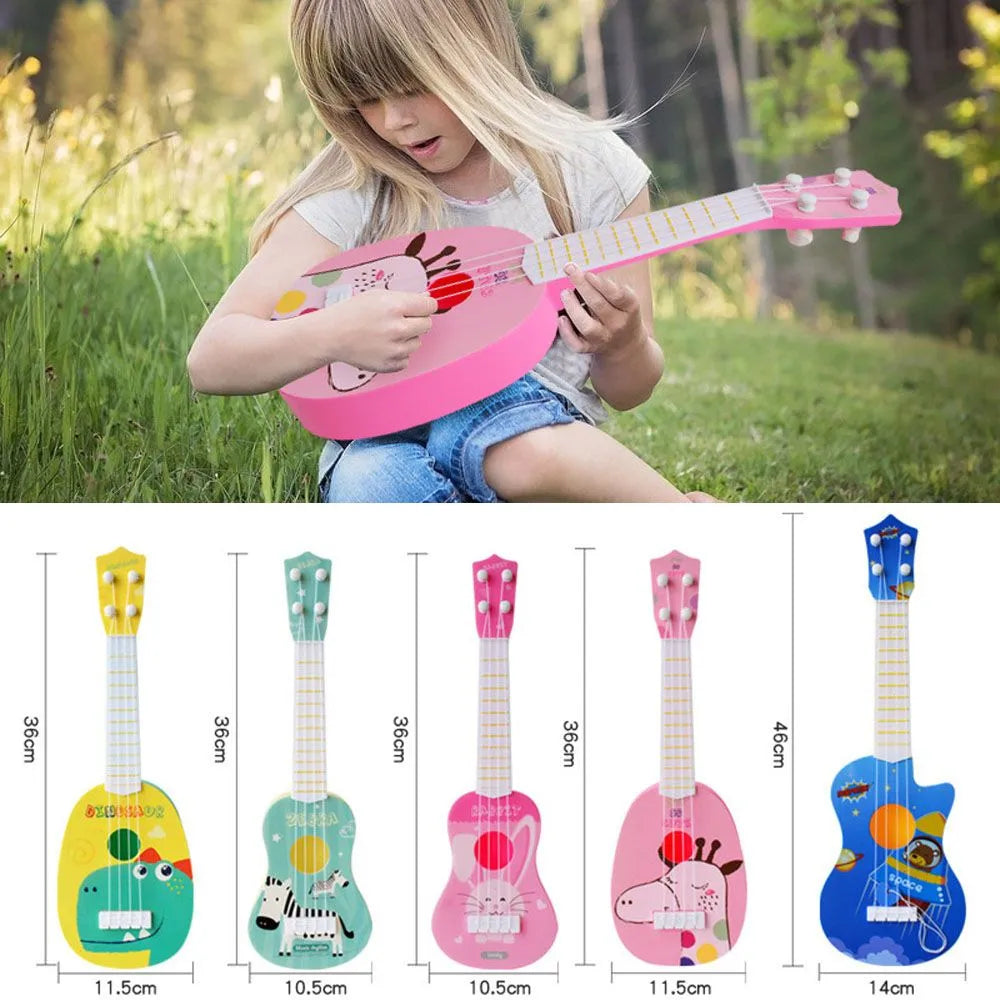 Kids Toy Musical Instrument Baby Toys Ukulele Guitar Montessori Educational Toys Learning Toys for Children Toddler Music Games