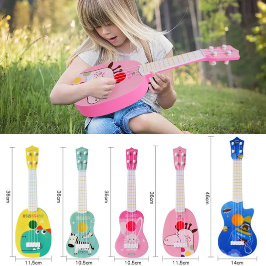 Kids Toy Musical Instrument Baby Toys Ukulele Guitar Montessori Educational Toys Learning Toys for Children Toddler Music Games
