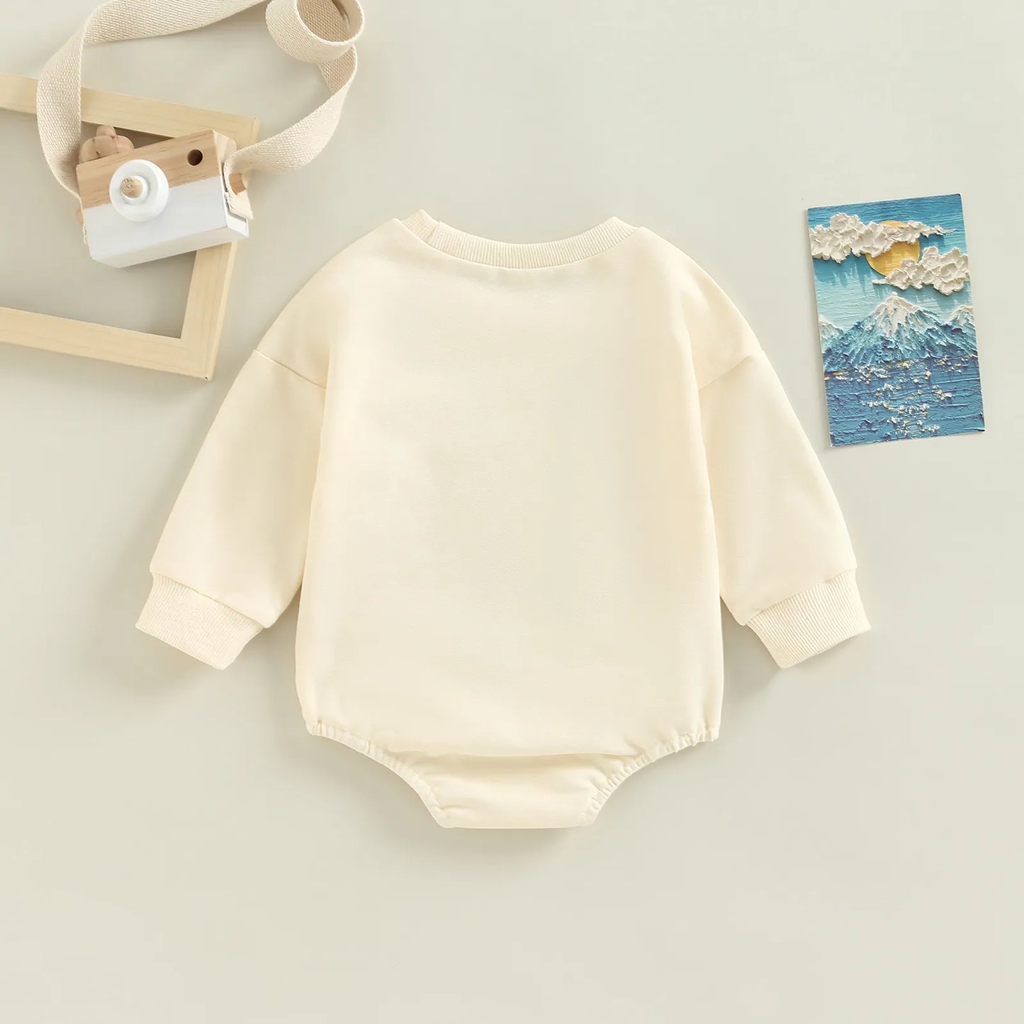 Football-Themed Newborn Romper - Game Day Baby Clothing