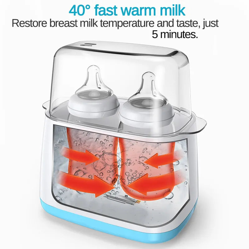 6-in-1 Multi-Function Baby Bottle Sterilizer and Warmer with Intelligent Thermostat