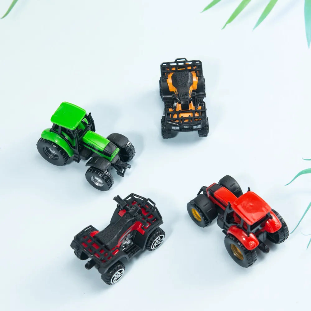 Byfa Mini Car Toy: Educational Korean Anime Model for Kids 4-12 Years