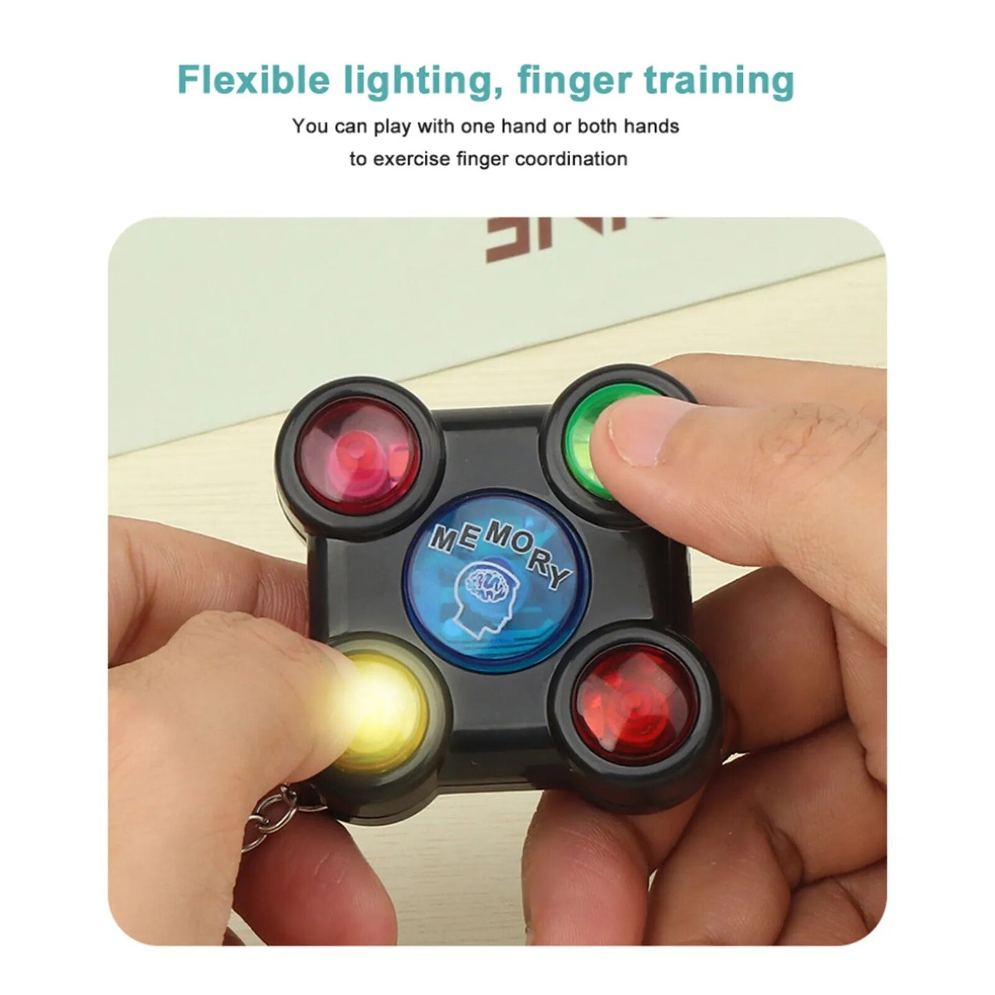 Baby Memory Training Game Luminous Memory Machine New Kids Puzzle Creative Fidget Toys Interactive Montessori Toys Board Game