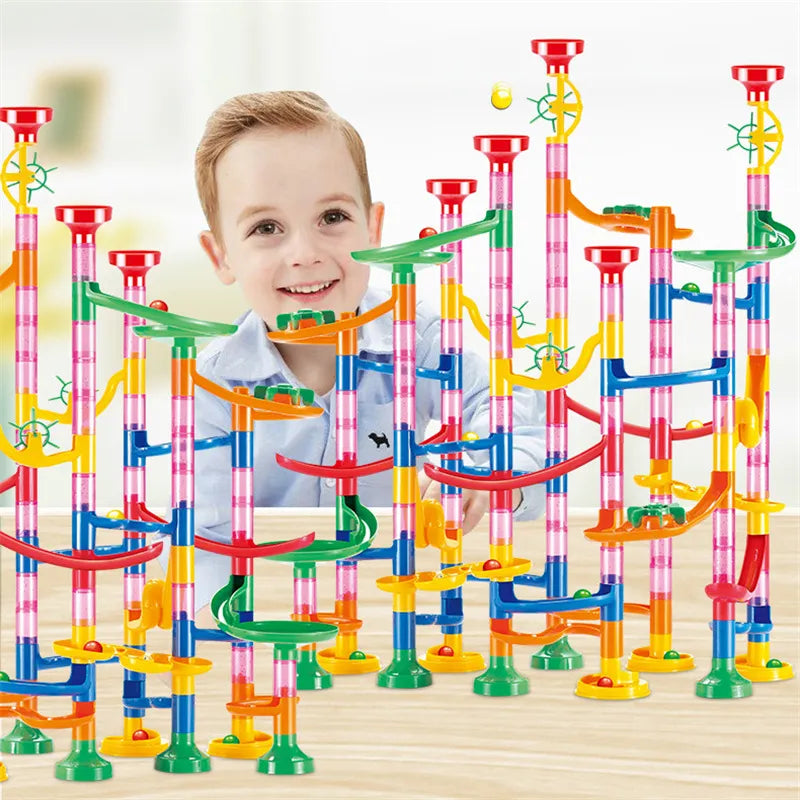 DHDH Marble Run Building Blocks: Educational Toy for Creative Play