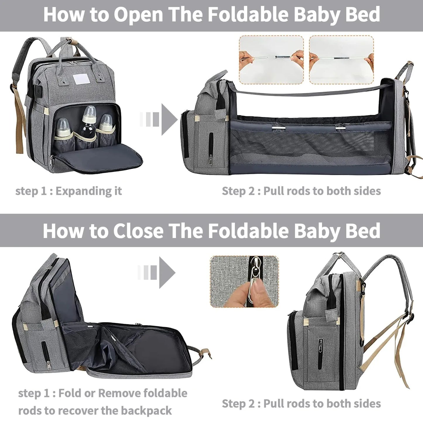 Best Diaper Bags 2023: Stylish Maternity Backpacks & Baby Essentials