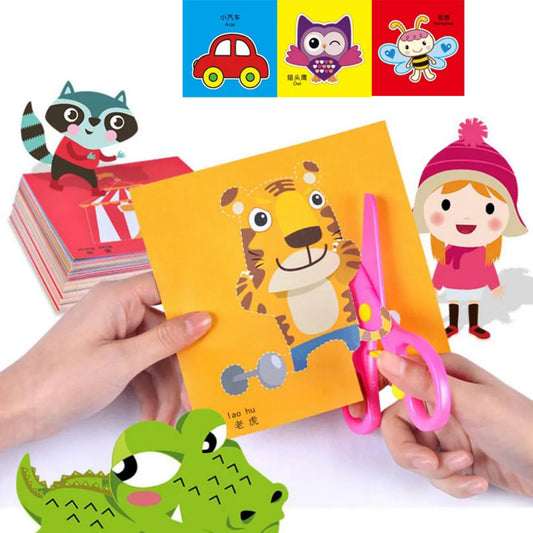 Vibrant Paper Craft Kit: Engage Kids with Creative Learning Fun!