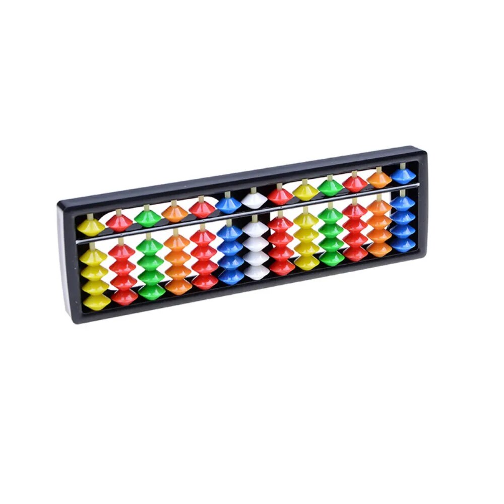 Montessori Arithmetic Soroban Colorful Beads Mathematics Calculate Chinese Abacus Education Toys for Children Learning Maths Toy