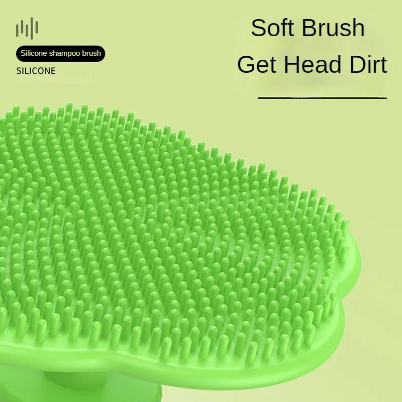 2pcs Infant Head Fat Comb Set - Gentle Newborn Hair Cleaning & Head Massage Tools