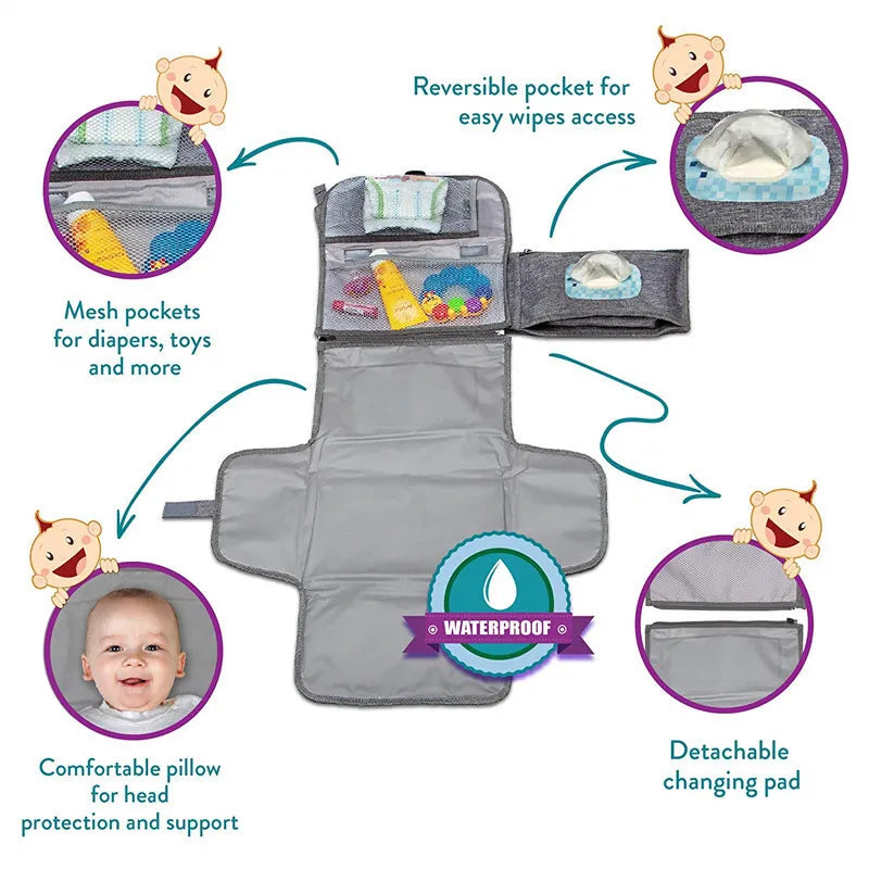 Changing Pad Essentials: Soft Unisex Covers for Maternity and 0-12 Months