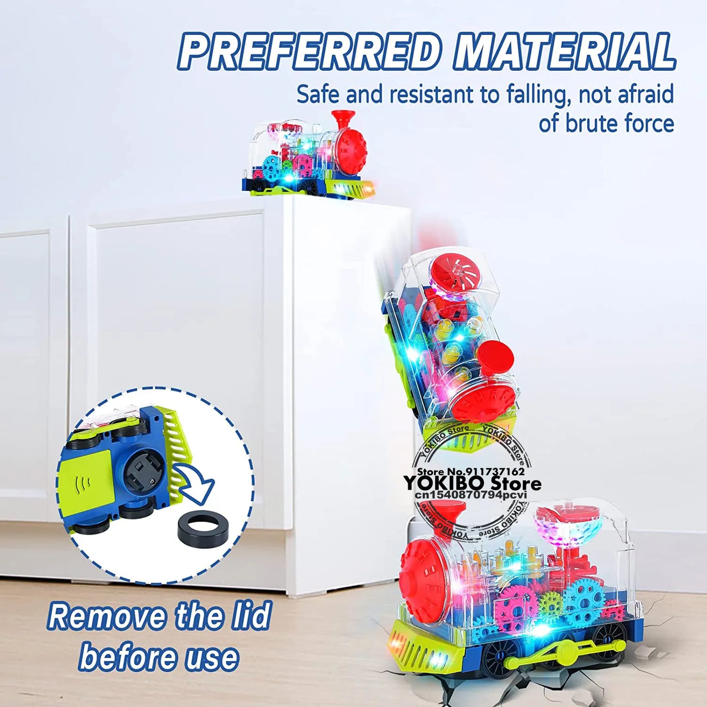 Electric Train Toy for Kids Toddlers: Interactive Learning Fun