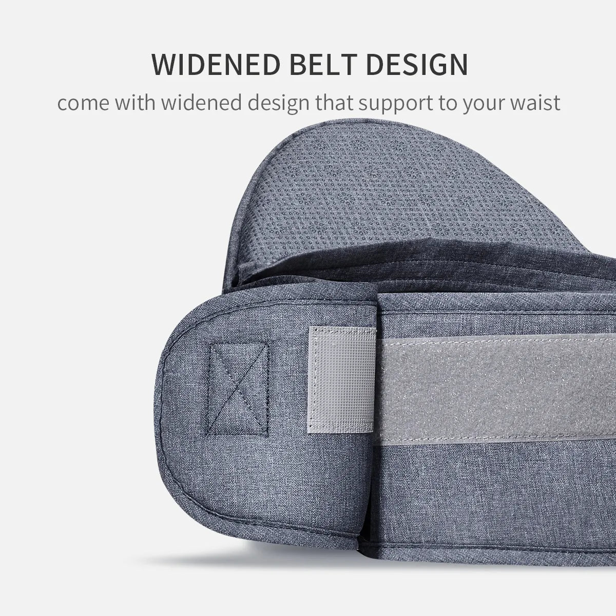 Ergonomic Baby Carrier with Infant Hip Seat - Toddler Waist Seat Stool Baby Carrier for Adjustable Comfort