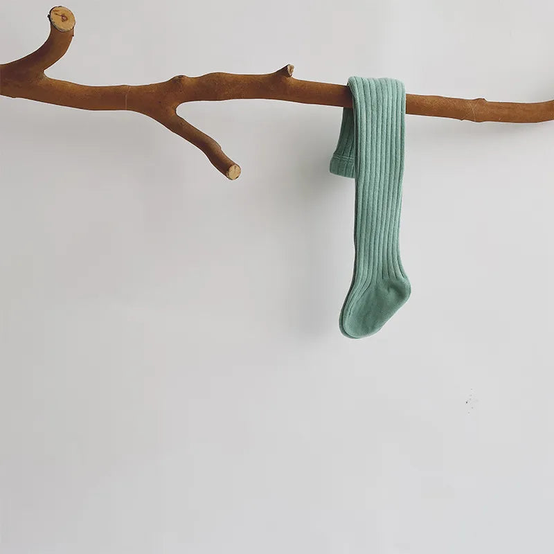 Cotton Knitted Baby Girl Pantyhose - Infant Newborn Kids Stocking Toddler Pantyhose, Children Tights, Casual Pants