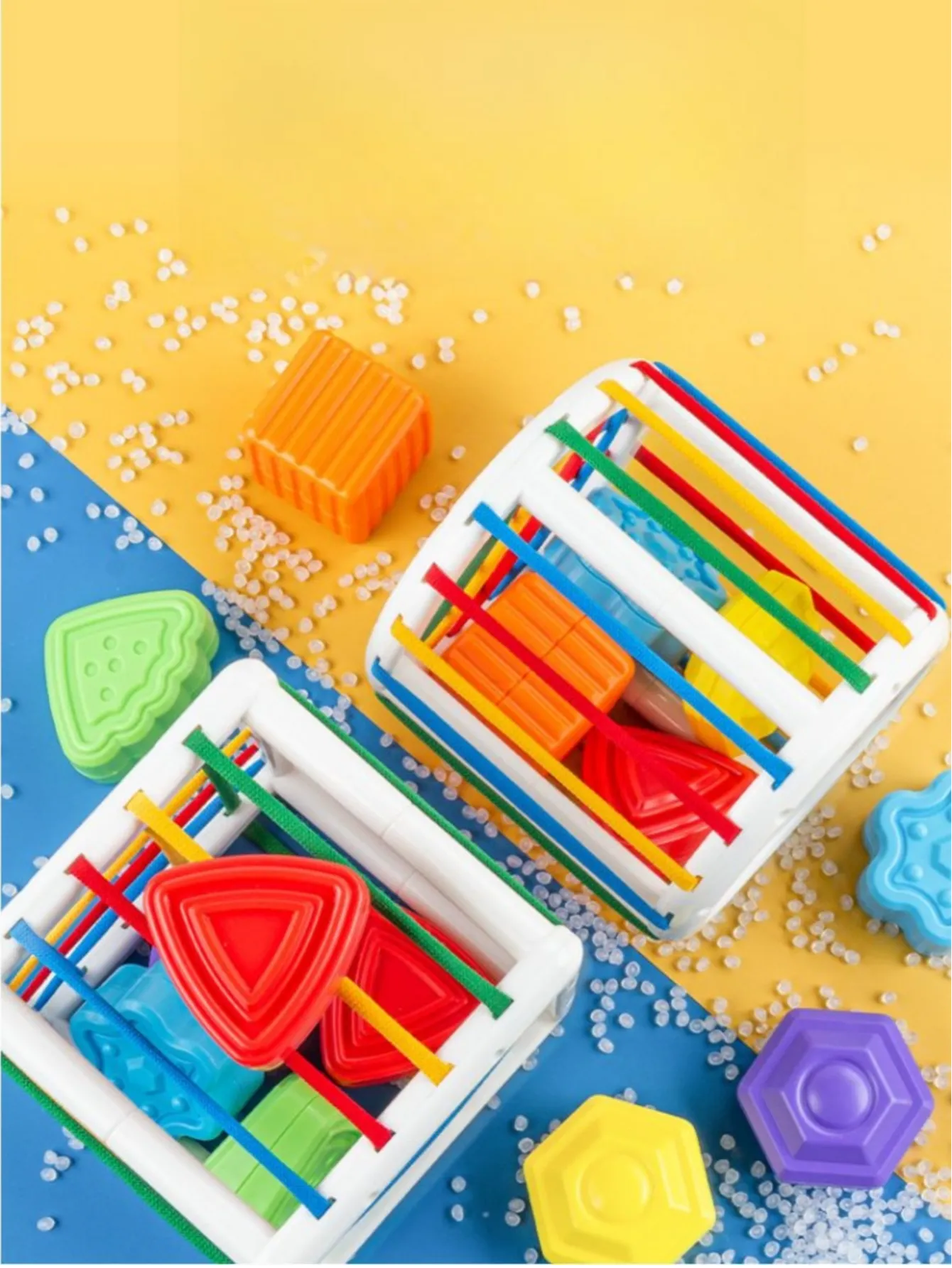 Baby Shape Sorter Cube Toy: Motor Skills Training & Educational Fun for Kids