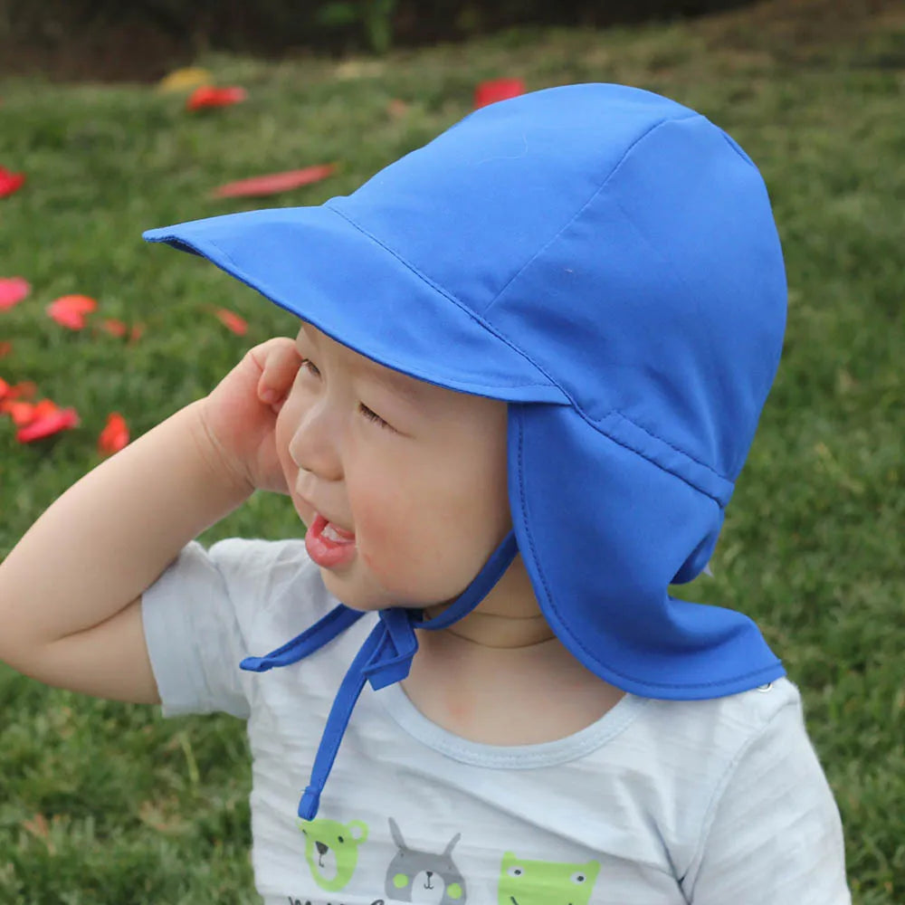 Kids' Quick-Drying Wide Brim Bucket Hat - UV Protection