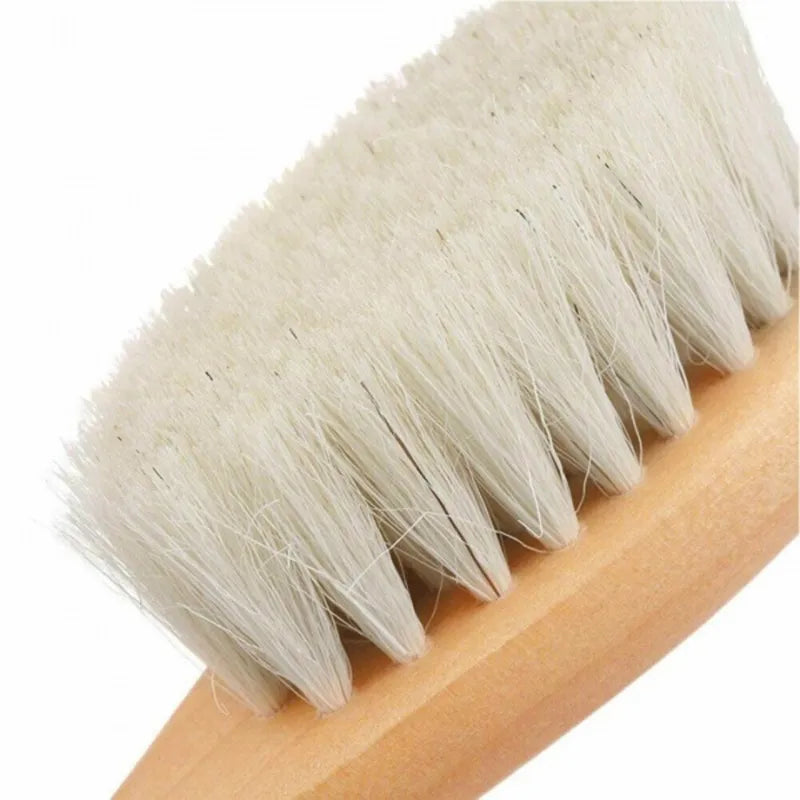 2pcs Wooden Baby Hair Brush and Comb Set - Gentle Baby Bath and Body Care Tools