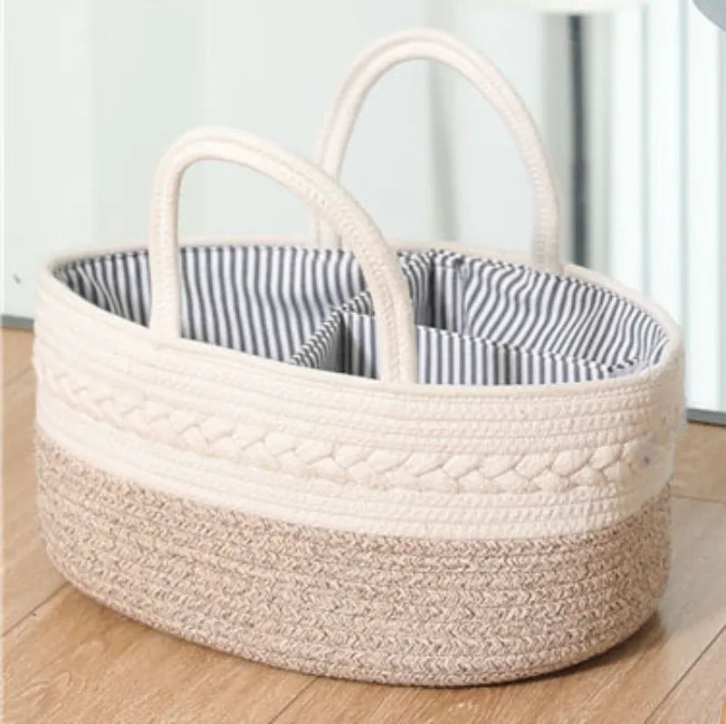 Unisex Cotton Diaper Bag: Stylish Tote Bags for Parents