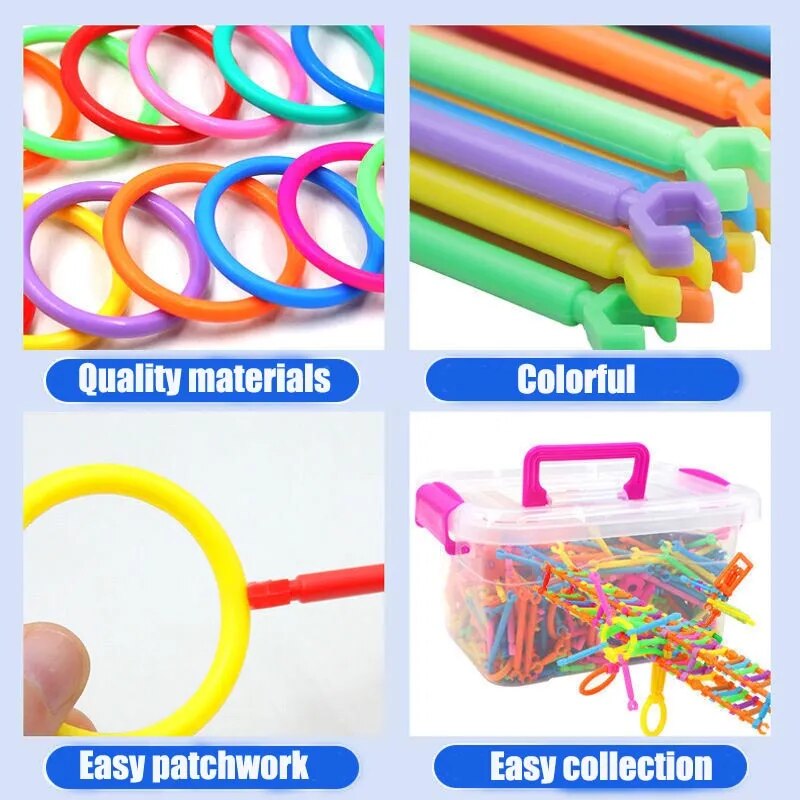 Smart Stick Building Block Toys Kids Puzzle Magic Wand Puzzle Illustration Boys Girls Baby Intelligence Development Gift