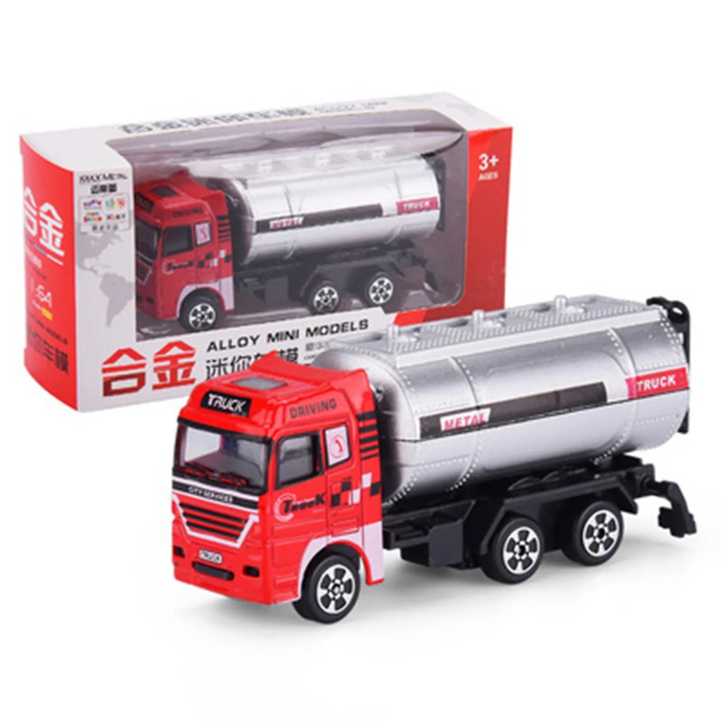 1:4 Scale Diecast Fire Truck Toy | Realistic Model from Mainland China