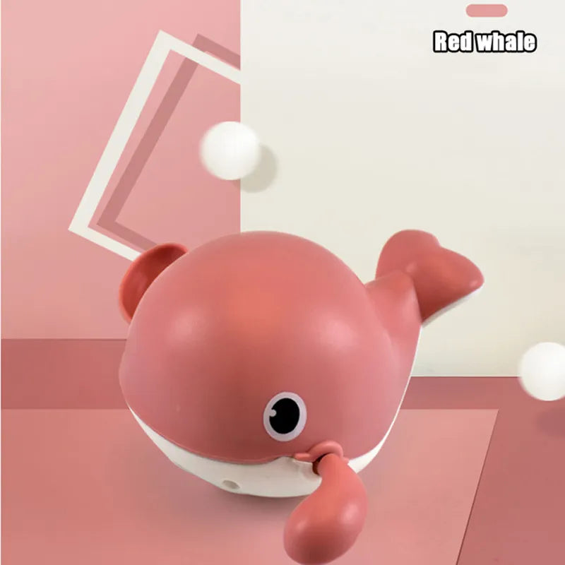 Swimming Turtle & Whale Baby Bath Toys - Fun and Classic Water Play for Kids