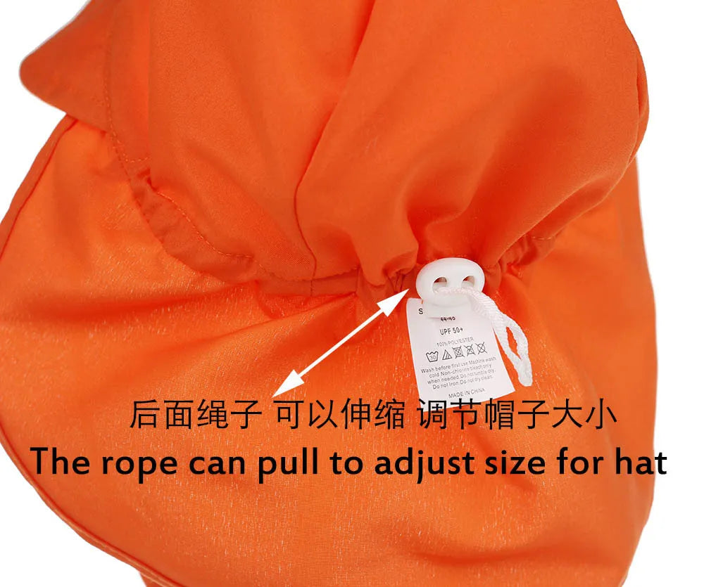 Kids' Quick-Drying Wide Brim Bucket Hat - UV Protection